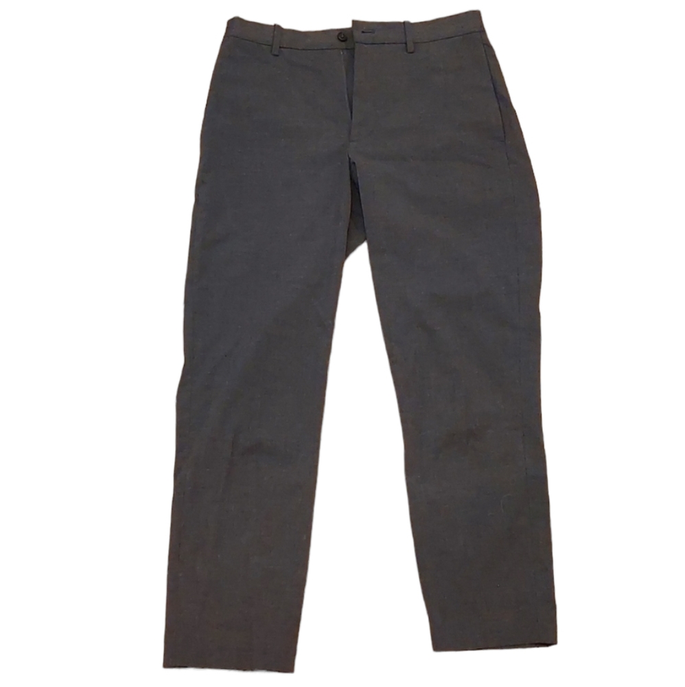 Gray trousers